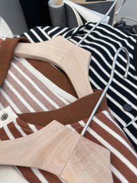 Crew Neck Casual Striped Lazy Pullover Sweater