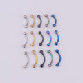 316L Medical Stainless Steel Spherical Eyebrow Nail Eyebrow Ring