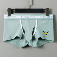 Mesh Elephant Nose Boxers Cotton Men's Bullet Separation Boxer Briefs