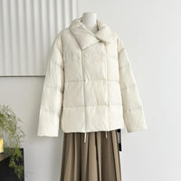 Fashionable Loose Short Design Thickened Warm Coat For Petite