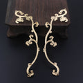 Cast Copper Spray Wreath Pendant