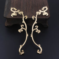 Cast Copper Spray Wreath Pendant