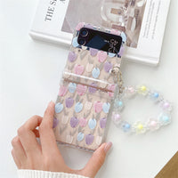 Transparent And Creative Folding Screen Phone Case
