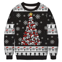 Printed Crew Neck Sweatshirt Autumn And Winter Long Sleeve Loose Women