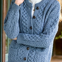 Women's Casual Knit Cardigan Sweater Cozy Long Sleeve
