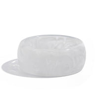 Ombre-textured Acrylic Wide Bracelet For Women