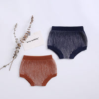 Children's Cotton Knitting Lantern Shorts Cardigan Two-piece Suit