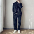 Mens Stylish Casual Suit And Pants Set