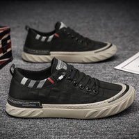 Casual Student Canvas Sneakers Lazy Breathable Ice Silk