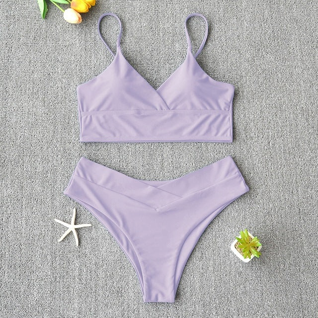 Swim Suit Swimsuit Women Two Piece Swimwear Beach Bikini 27