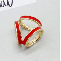 Three-ring Silk Scarf Buckle Scarf Buckle Shawl Buckle Chest Ornament Female
