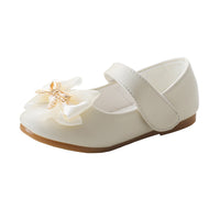 Bowknot Casual PU Leather Bridal Bouquet Children's Shoes