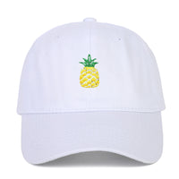 Pineapple Embroidered Baseball Cap Tide Travel Leisure