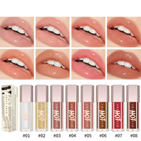 Transparent Lip Gloss Highlight Brightening Full Lips Lip Lacquer