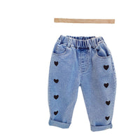 Korean Version Of Elastic Leg Pants Baby Spring And Autumn Pants