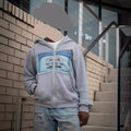 Loose Archaic Personality American Printed Hooded Long Sleeve Pullover Pocket Sweatshirt