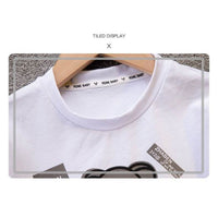 Summer New Cotton Baby Boy And Baby Girl Short-sleeved Shorts Two-piece Set