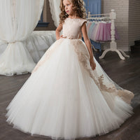 Flower Girl Performance Piano Performance Pettiskirt