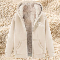 Men's Fleece-lined Hoodie With Thickened Lamb Wool For Winter
