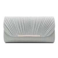 Women's Hardware Edge Party Pattern Fine Pink Clutch
