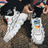 Spring And Autumn Fashion Trend Sports Shoes Luminous Running