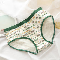 Pure Cotton Crotch Mid-waist Cute Cartoon Student Panties