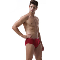 Men's Pure Cotton Briefs Breathable Sweat Absorbing