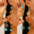 Stylish Minimalist And Personalized Alloy Earrings For Women