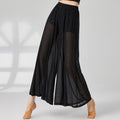 Loose High-waisted Wide-leg Pants For Classical Dance