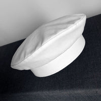 Dark Beret For Women With Large Faces Black Painters Cap