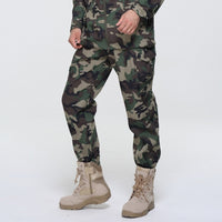 Outdoor Men's Fleece Soft Shell Pants Breathable And Windproof Wear-resistant