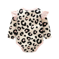Casual Cute Cartoon Long Sleeve Printed Girl Suit
