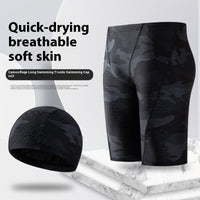 New Camouflage Men's Swimming Trunks Anti-embarrassment