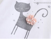 Fashion Girl Cartoon Cute Short Skirt Two-piece Suit