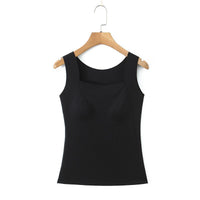 Women's Solid Seamless Base Layer Vest