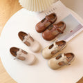 Soft Soled Toddler Girls' Small Leather Shoes