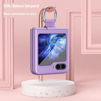 Folding Frosted Ring Integrated Protective Sleeve