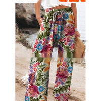 Casual Streetwear Wide-leg Athletic Pants From Europe And The US