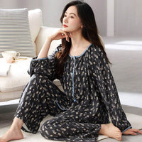 Women's Fashion Personalized Cotton Pajamas Suit