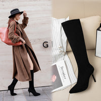 Stiletto High Heel Suede Sexy Nightclub Over-the-knee Boots