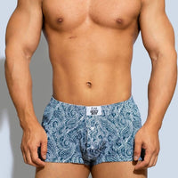 Quick-drying Pure Cotton Arrow Pants Floral Boxers Japanese Style