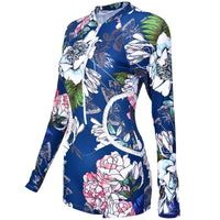 Diving Suit One-piece Boxer Swimsuit