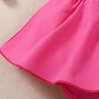 Summer Sleeveless Vest Letter Printing Siamese Split Skirt