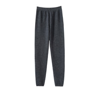 Solid-color Seamless Fine-wool Leggings For Women