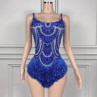 Women's Creative All-Match Solid-Color Tassel Dress