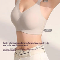 Full-cup, Thin, Non-sagging, Underbust-control, Seamless, Plus-size Shaping Bra