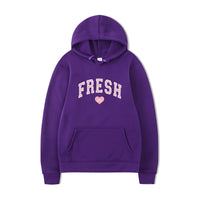 New Letter Printed Boys' Hooded Sweater