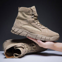 Men's British Style Casual All-matching Worker Boot