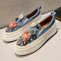 Spring Korean Style Platform Shoes For Women's Outer Wear