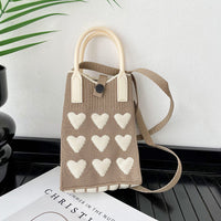 Love Mini Knit Shoulder Crossbody Bag